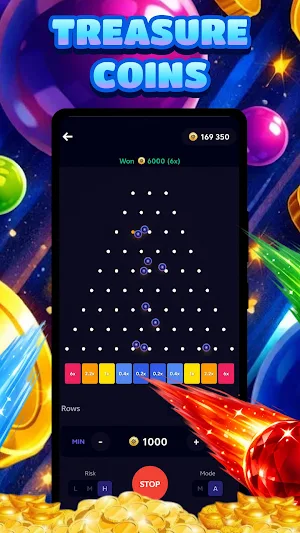Crystal Plinko Screenshot 2