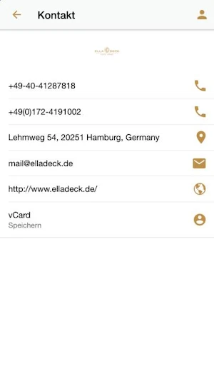 Ella Deck Couture Hamburg Screenshot 1