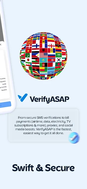 VerifyAsap: SMS & Bill Payment Screenshot 2