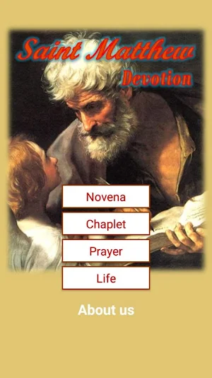 Saint Matthew Devotion Screenshot 0