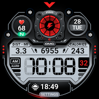 OMG 331 Retro Digital Watch