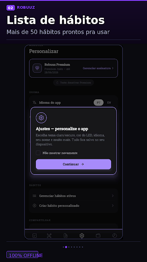 Robuuz - Hábitos & Dopamina Screenshot 2