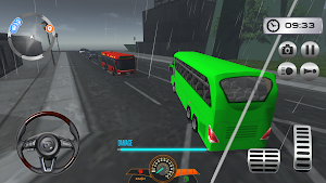 Bus Simulator 3D - City Rain Screenshot 3