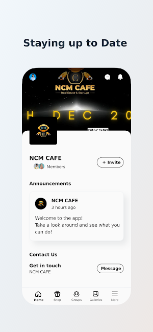 NCM CAFE Screenshot 0