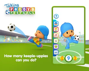 Talking Pocoyo Football Screenshot 0