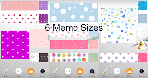 Sticky Memo Notepad *Dots* 3 Free Screenshot 1
