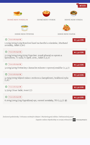 Gastro Zobor Screenshot 2