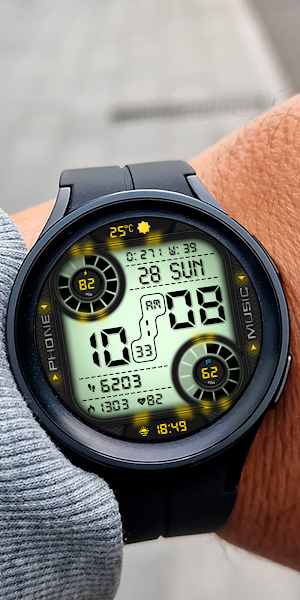 DIGI CONTUM CTS54 Watch face Screenshot 3