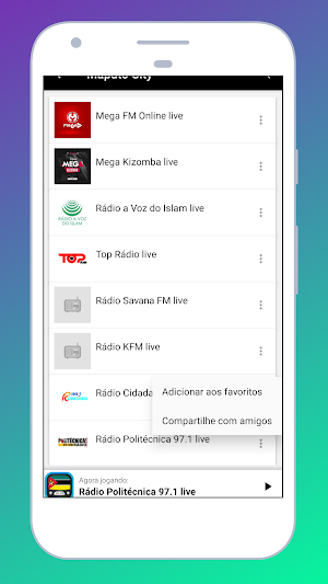 Radio Mozambique: FM AM Online Screenshot 2