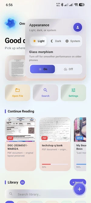 OmniFlow: All-in-One Reader Screenshot 2