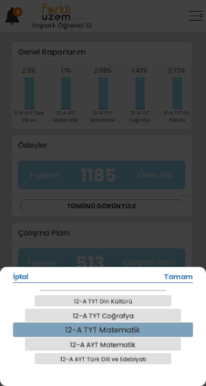 FUZEM YKS ÖĞRENCİ Screenshot 2