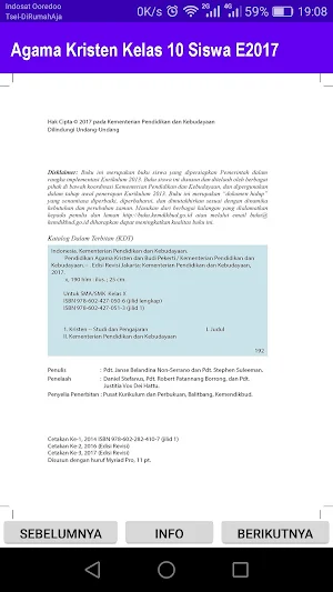 Agama Kristen Kelas 10 Siswa E2017 Screenshot 1