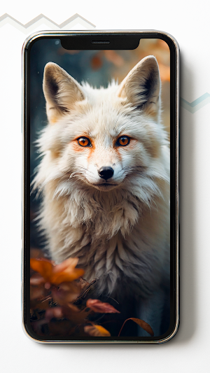 White Fox HD Wallpapers Screenshot 0