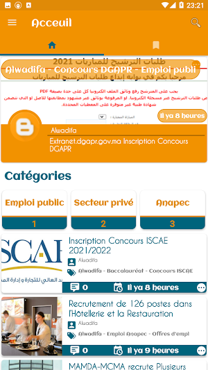 Emploi 24 - maroc Screenshot 0