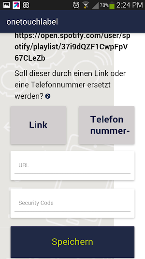 onetouchlabel Screenshot 1