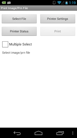 Brother Print SDK Demo Screenshot 2