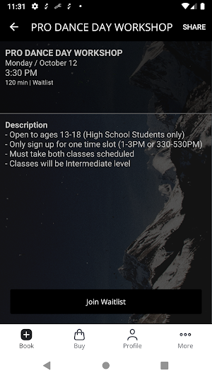 Studio North Dance Complex Screenshot 2
