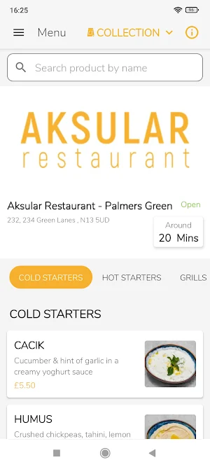 Aksular Palmers Green Screenshot 0