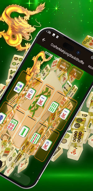 CrafterMahjongStackShuffle Screenshot 0
