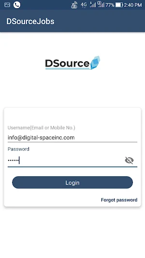 DSource Jobs Screenshot 0