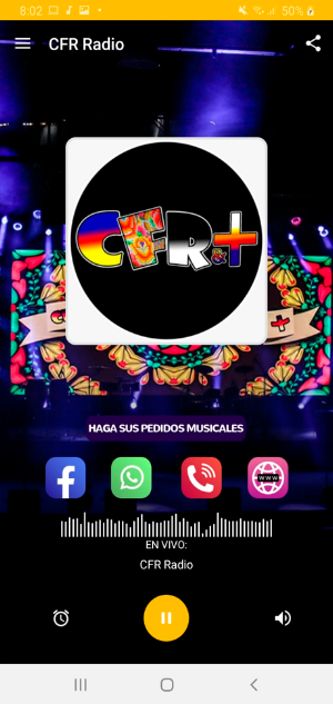 CFR Radio Screenshot 1