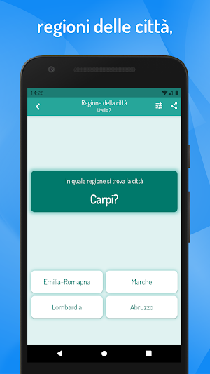 Provinces, Regions and Cities of Italy - Quiz Screenshot 3