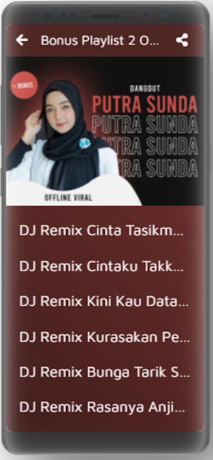 Dangdut Putra Sunda Full Bass Screenshot 2