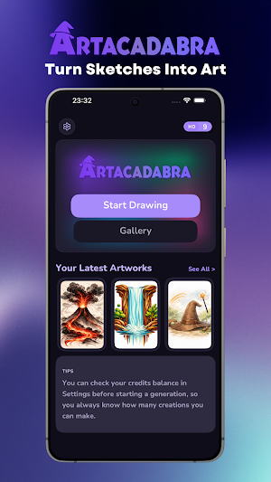 Artacadabra: Sketch to AI Art Screenshot 0