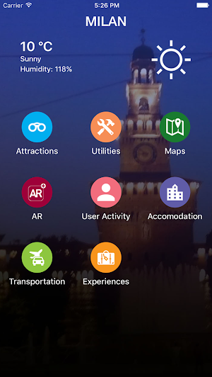 Milan Travel Guide Screenshot 0