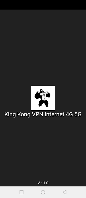 King Kong VPN Internet 4G 5G Screenshot 0