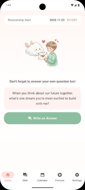 Dear: Questions Made for Us Screenshot 0