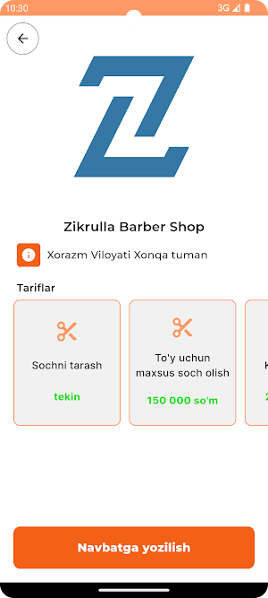 Barbershop Online Screenshot 1