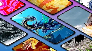 Dragon wallpaper background Screenshot 0