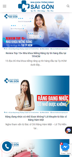 Nha Khoa Trồng Răng Sài Gòn Screenshot 2