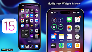 iPhone 15 Launcher and Theme Screenshot 3
