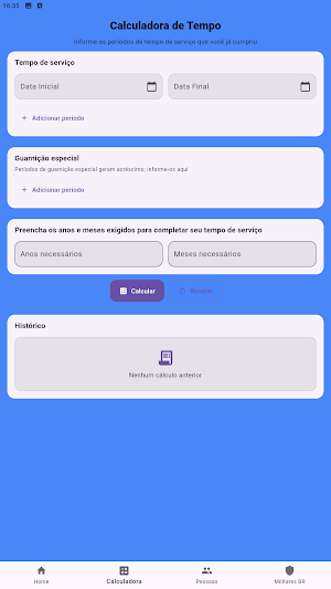Tempo Serviço Screenshot 3