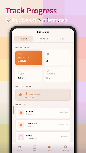 2048Puzzle - Merge & Tiles Screenshot 3