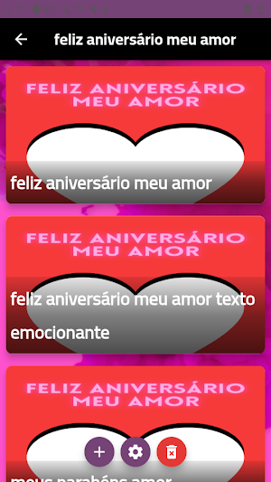 feliz aniversário meu amor Screenshot 2