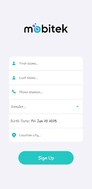 Mobitek Screenshot 1