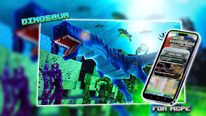Dinosaur Mod for Minecraft PE Screenshot 3