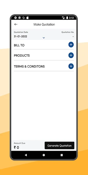 SK Belts Quotation Maker Screenshot 2