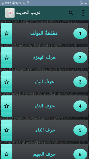النهاية في غريب الحديث - لابن  Screenshot 0