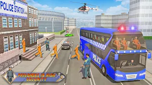US Police Flying Prison Bus Criminal Transport Screenshot 1