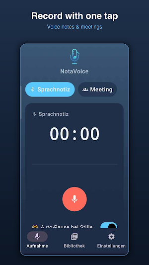 NotaVoice Dictate & Transcript Screenshot 0