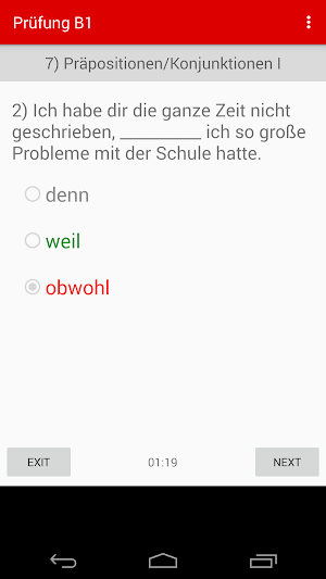 Prüfung B1 - Learn German Screenshot 3