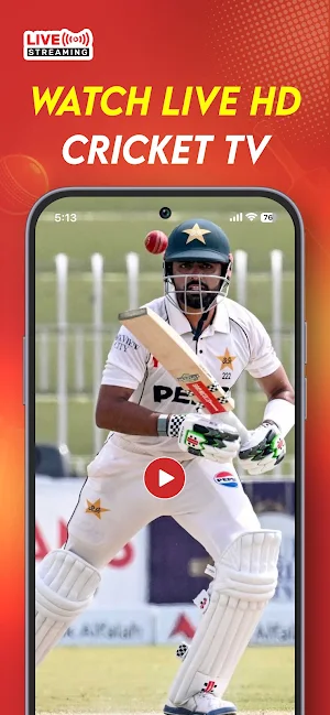 Live Cricket TV Streaming Screenshot 1