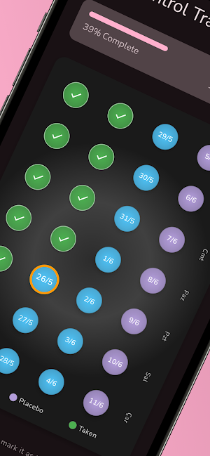 Birth Control Tracker Screenshot 0