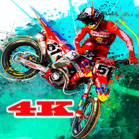 Motocross Wallpaper 4K