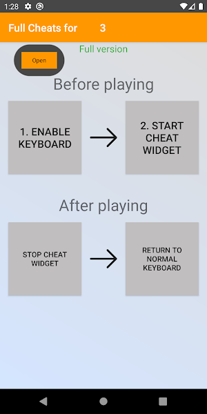 Full Cheats Keyboard for III Screenshot 1