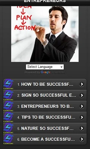 Guide to Becoming a Successful Entrepreneur Screenshot 1